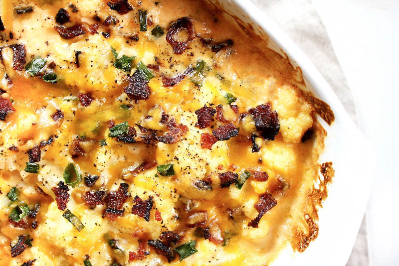 Loaded Cauliflower Bake