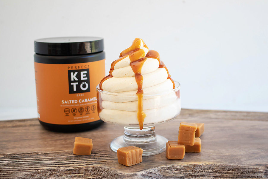salted caramel whipped cream