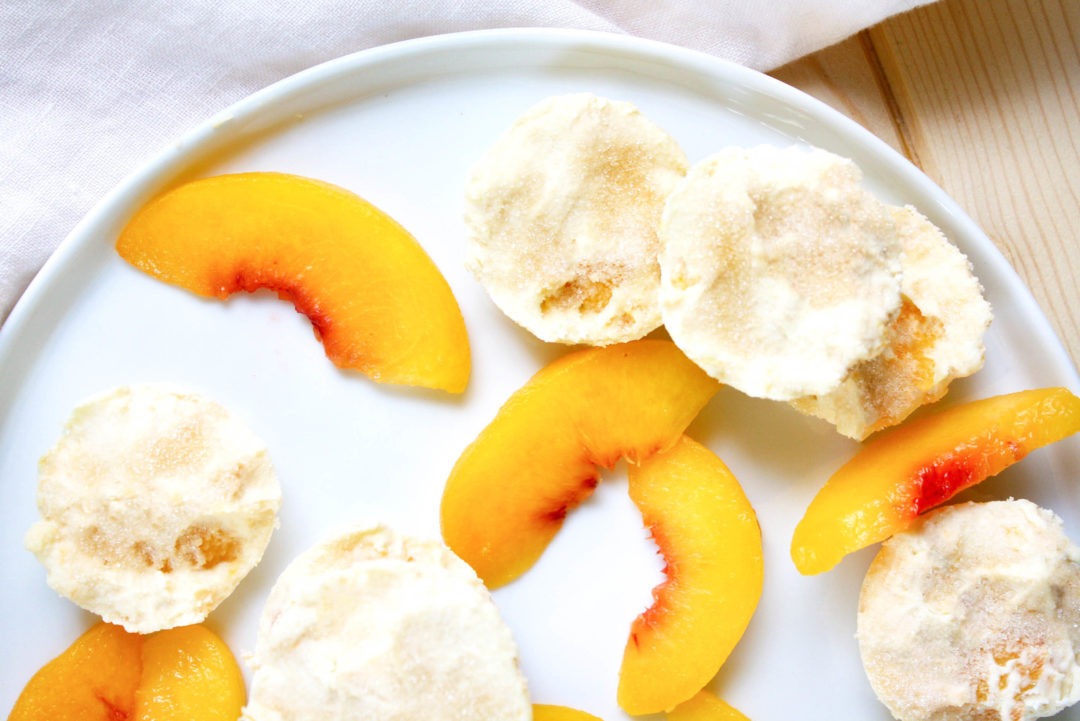 Keto Diet Snacks Peaches and Cream Fat Bombs Recipe Perfect Keto