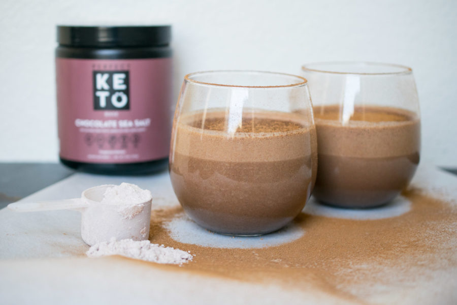 Chocolate keto smoothie