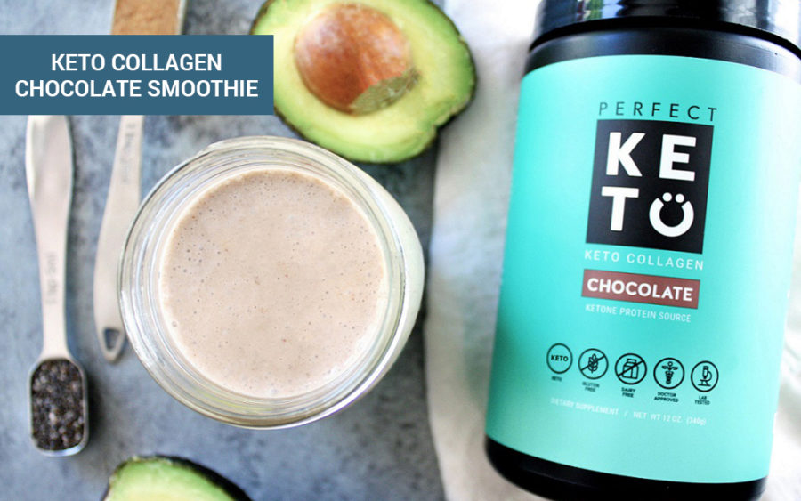 Keto Collagen Chocolate Smoothie