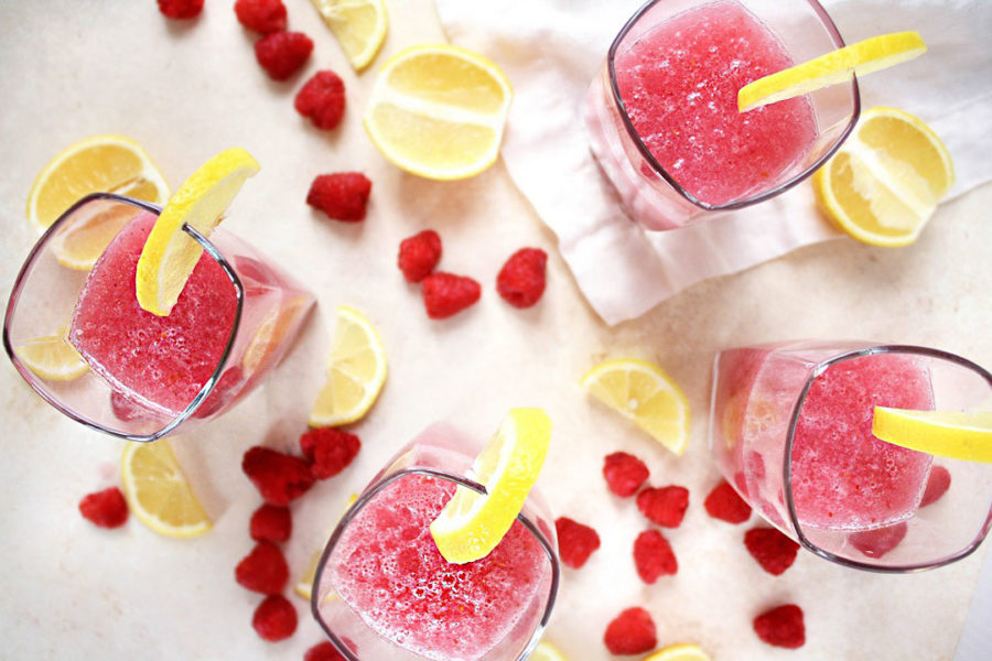 Buzzy Raspberry Lemonade Spritzer