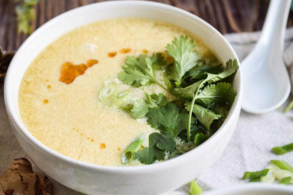 Keto Egg Drop Soup