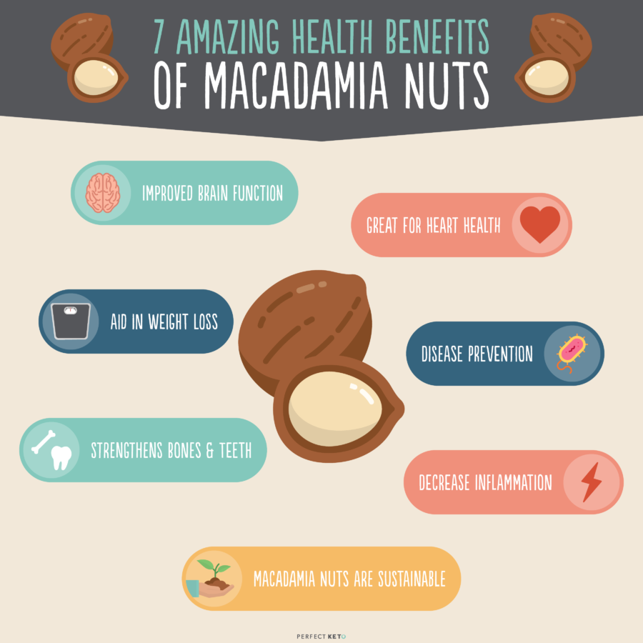 Macadamia nut benefits