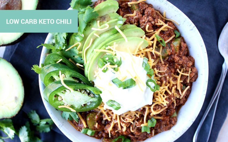 Low-carb chili