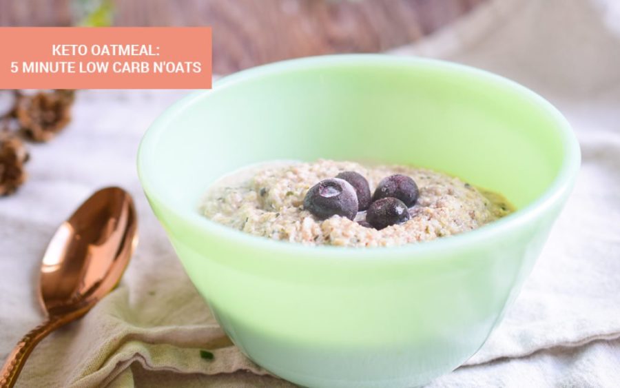 Low-carb oatmeal with no oats