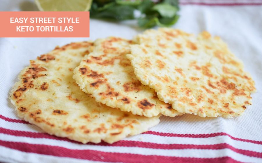 low-carb tortillas: coconut tortillas