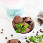 keto chocolate mint ice cream