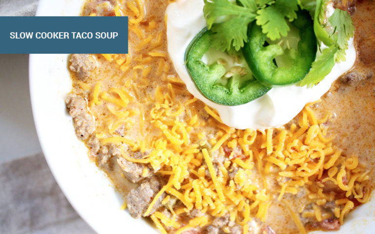 Slow Cooker Taco Soup