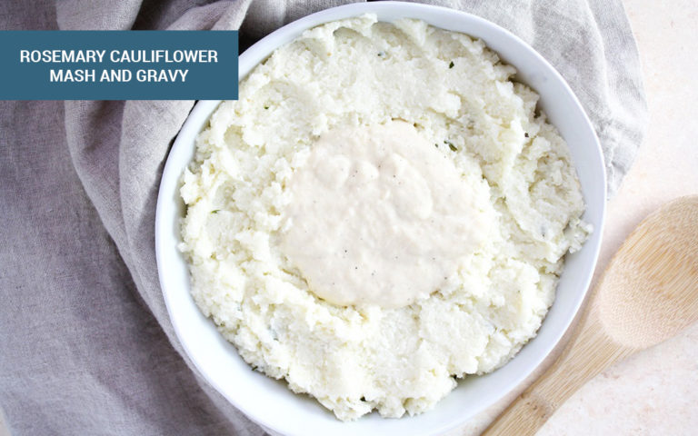 Keto side dishes: Cauliflower mash and gravy