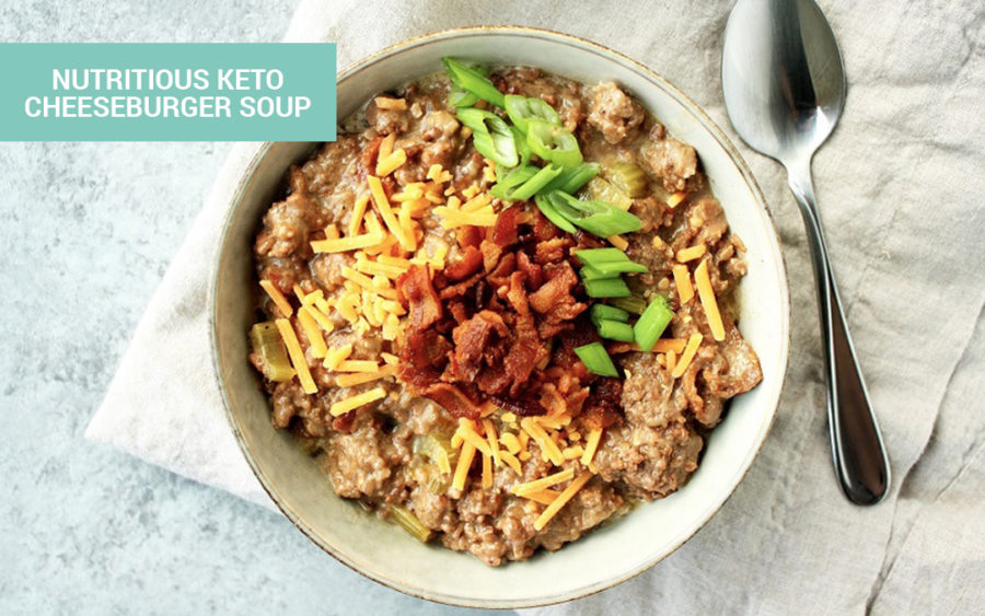 Keto Cheeseburger Soup