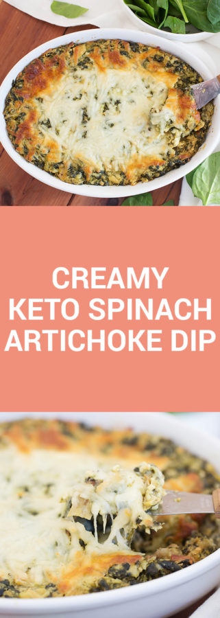 keto spinach artichoke dip