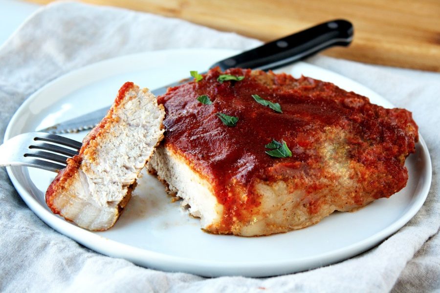 baked pork chops