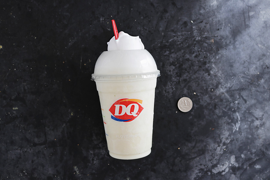 Dairy Queen vanilla milkshake