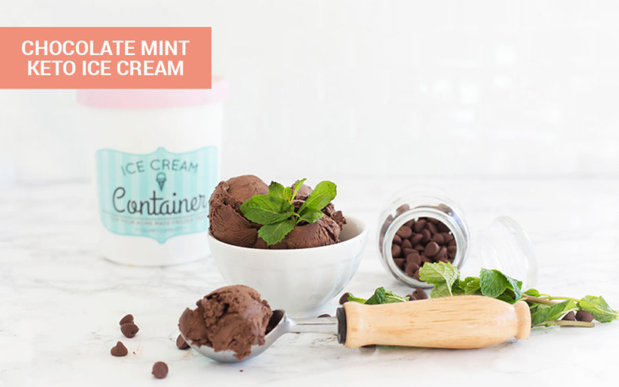 Coconut Cream Chocolate Mint Ice Cream