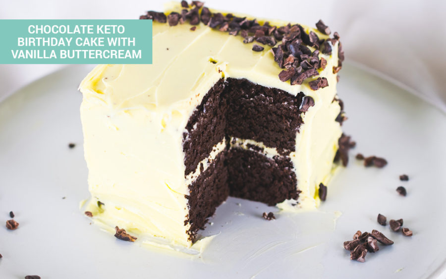 What Is Coconut Cream: Chocolate Keto Birthday Cake