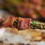 keto bacon wrapped asparagus