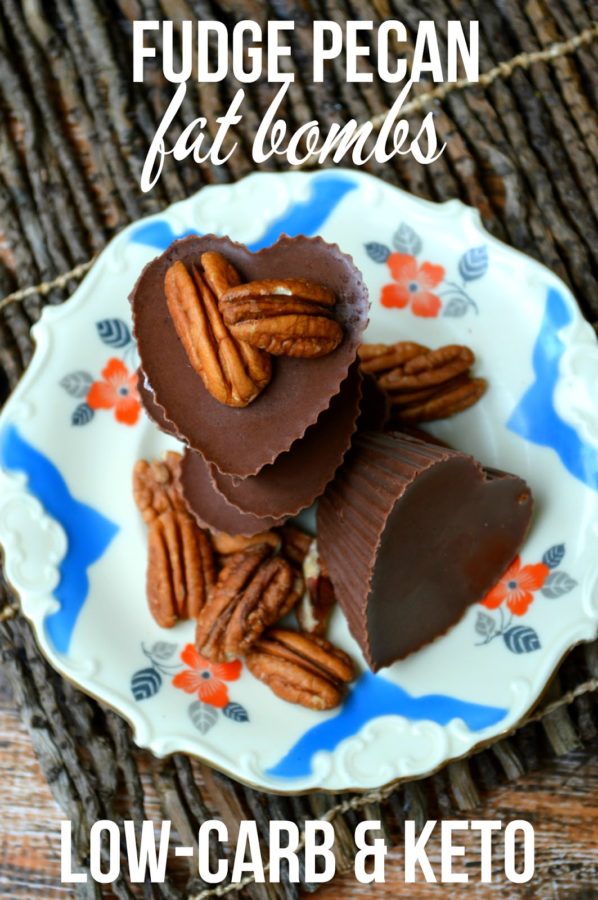 Fudge pecan fat bombs