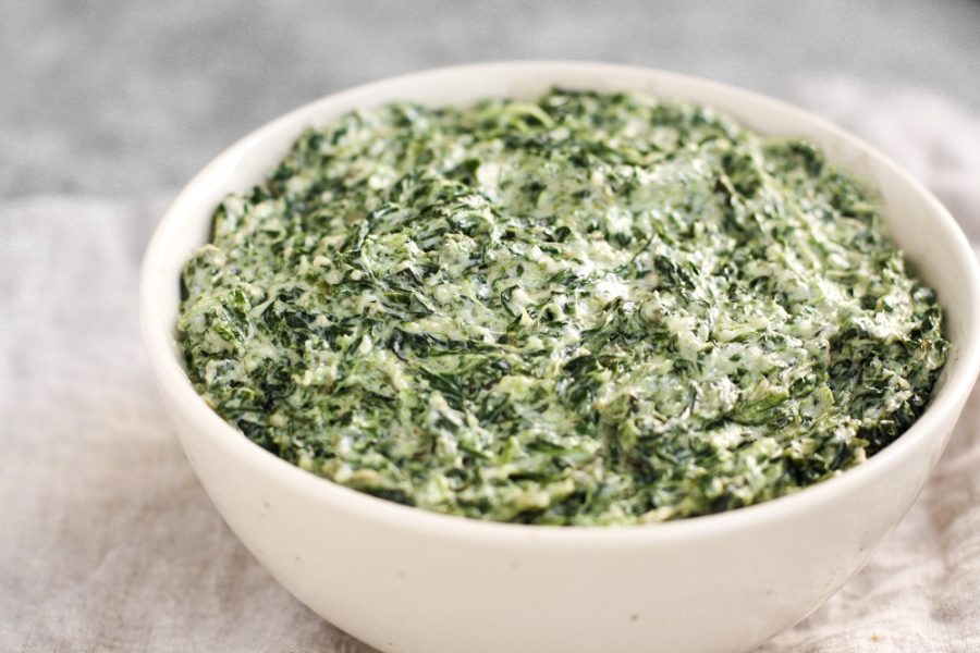 Keto Creamed Spinach