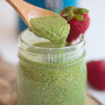 matcha chia seed pudding