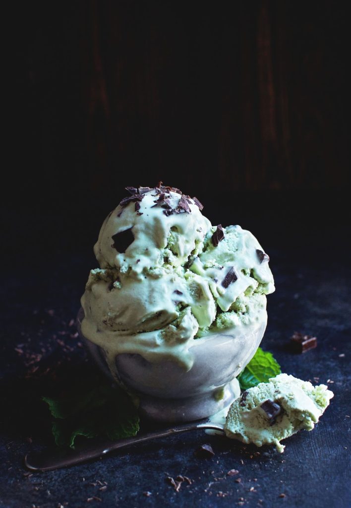 Low-Carb Ice Cream: Mint Chocolate Chip
