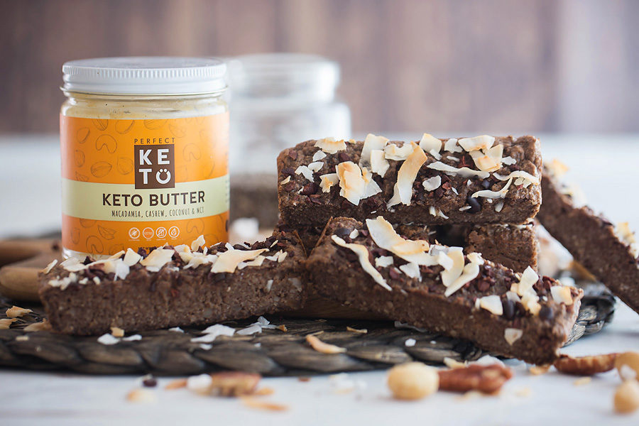 keto nut butter bars