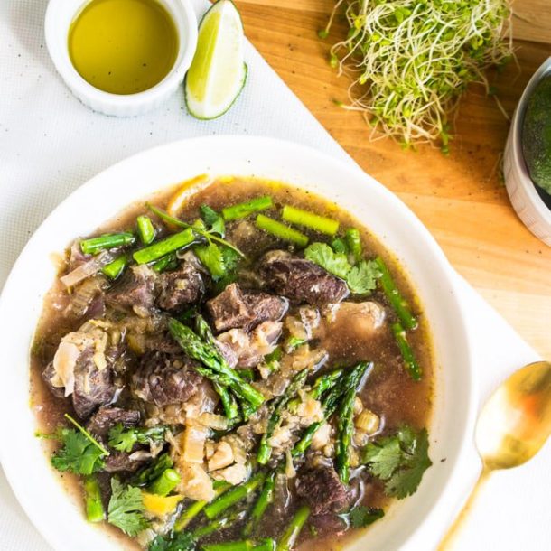 Spring Keto Stew with Venison Perfect Keto