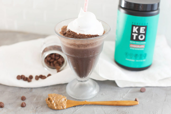 chocolate almond slim collagen shake