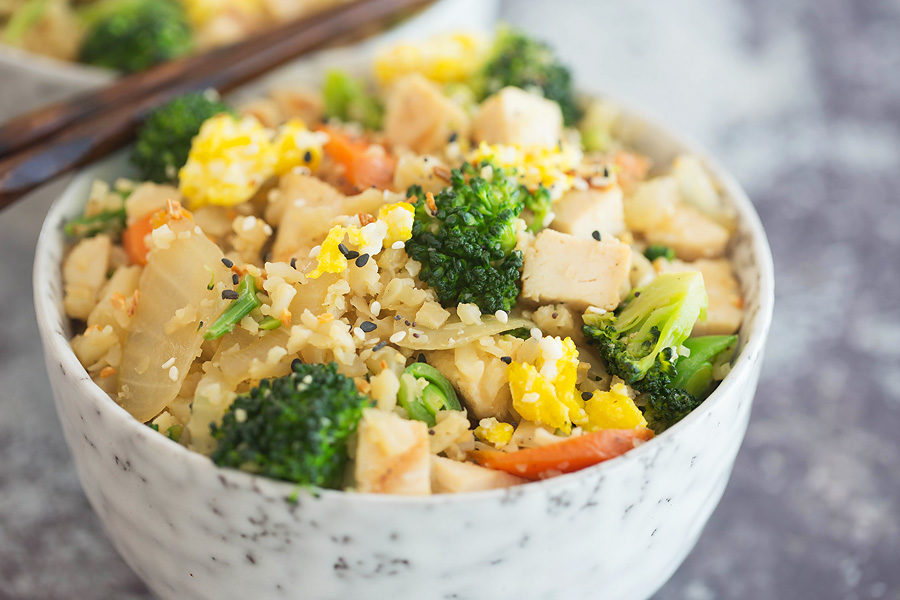 Chicken Cauliflower Fried Rice