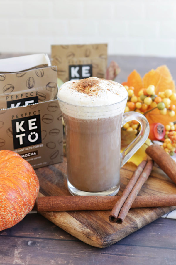 keto drinks pumpkin spice mocha