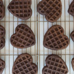 chocolate collagen keto waffles