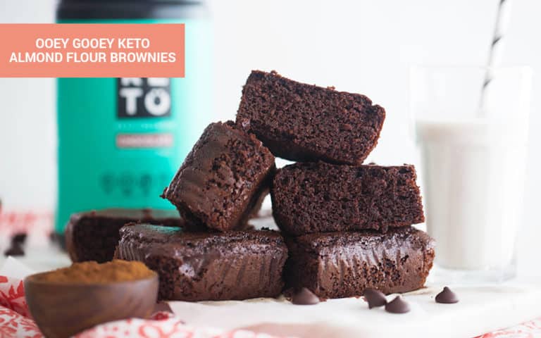 Keto brownies with almond flour
