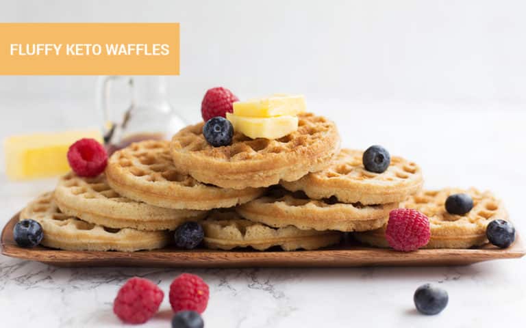 Carbs in almond flour: Keto waffles