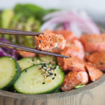 salmon bowl