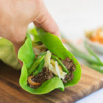 korean BBQ lettuce wraps