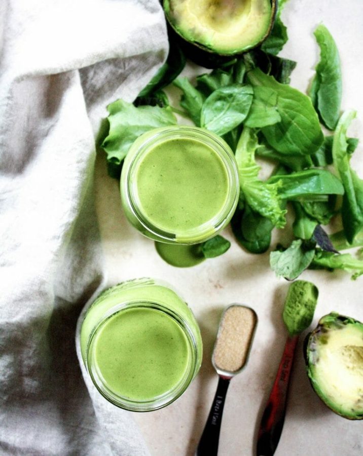 Low-carb green smoothies