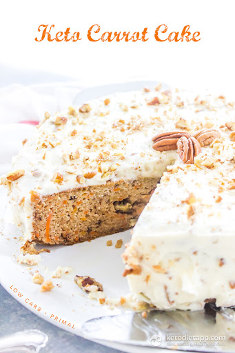 Keto carrot cake