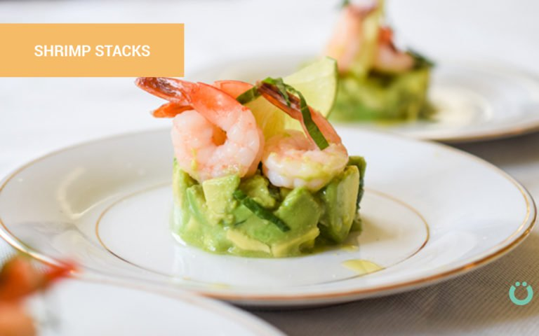 26 Keto Dinner Ideas to Give Your Friends Food Envy - Shrimp Stack