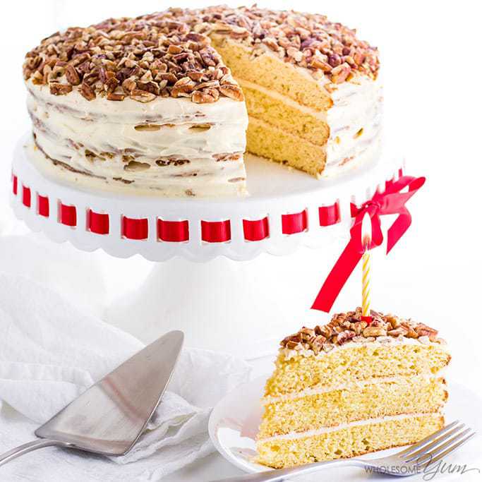 Keto cake recipe: Gluten-free birthday cake