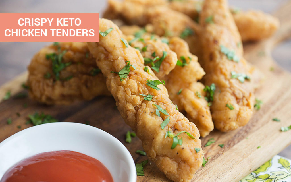 Smoky Keto BBQ Sauce: Crispy Chicken Tenders