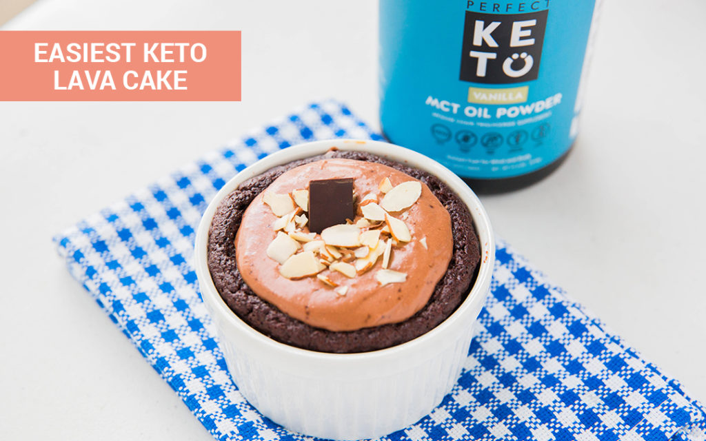 keto lava cake