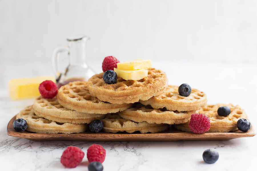 How to Make Fluffy, Low-Carb, Keto Waffles - Perfect Keto