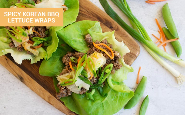 Smoky Keto BBQ Sauce: Spicy Korean Lettuce Wraps