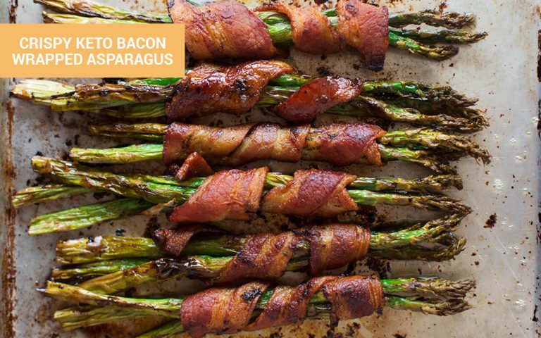 Crispy Keto Bacon Wrapped Asparagus