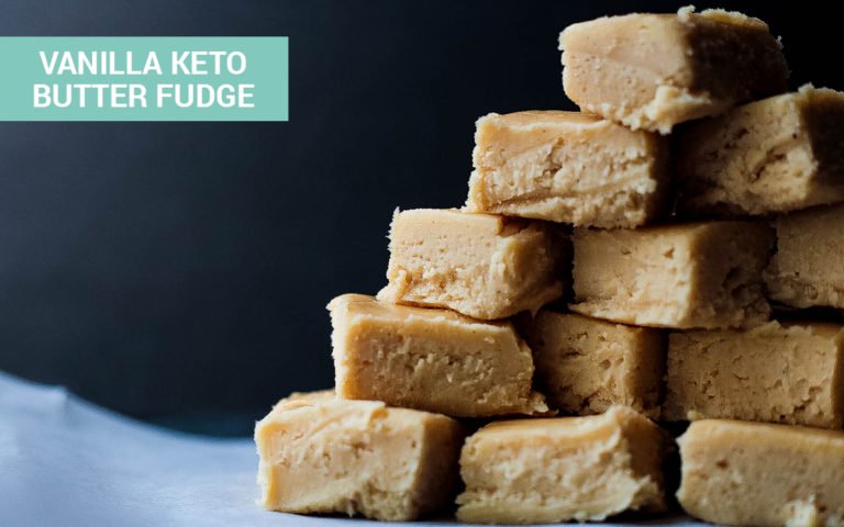 Vanilla Keto Butter Fudge