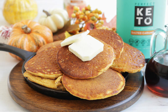 pumpkin spice pancakes