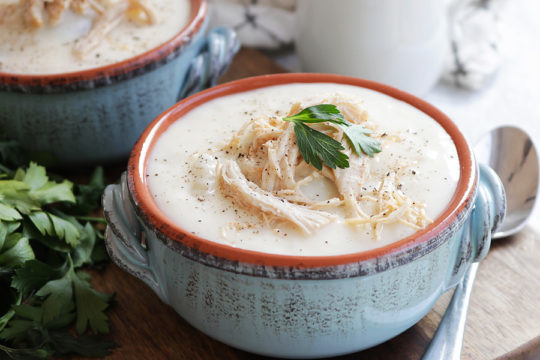 Creamy Keto Chicken Soup