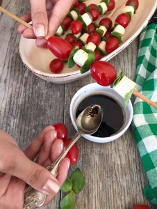 Caprese skewers