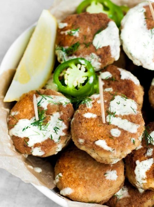 Keto crab cakes