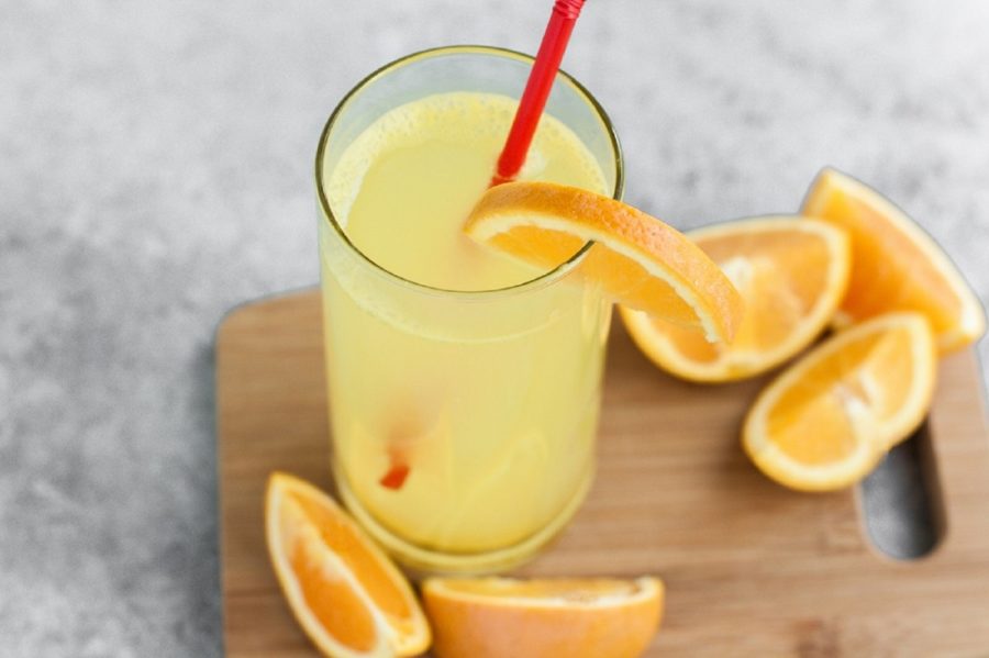 Citrus White Rum Keto Cocktail